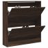Pantofar, gri sonoma, 80x21x87,5 cm, lemn prelucrat GartenMobel Dekor