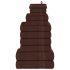 Set prosoape 12 piese alb 360 g/m² 100% bumbac GartenMobel Dekor