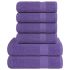 Set prosoape 6 piese alb 360 g/m² 100% bumbac GartenMobel Dekor