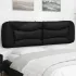 Pernă pentru tăblie de pat, negru, 152 cm, piele artificială GartenMobel Dekor