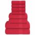 Set prosoape 8 piese cremă 360 g/m² 100% bumbac GartenMobel Dekor