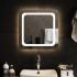 Oglinda de baie cu LED, 60x60 cm GartenMobel Dekor