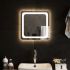 Oglinda de baie cu LED, 60x60 cm GartenMobel Dekor