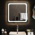 Oglinda de baie cu LED, 60x60 cm GartenMobel Dekor