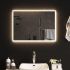 Oglindă de baie cu LED, 90x60 cm GartenMobel Dekor