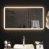 Oglindă de baie cu LED, 90x60 cm GartenMobel Dekor