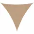Pânză parasolar, taupe, 3x3x3 m, HDPE, 160 g/m² GartenMobel Dekor