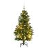 Brad Crăciun artificial articulat cu 150 LED-uri/globuri 150 cm GartenMobel Dekor
