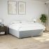 Cadru de pat, gri deschis, 120x190 cm, material textil GartenMobel Dekor