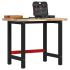Banc de lucru 100x60x83 cm lemn masiv de acacia, dreptunghiular GartenMobel Dekor