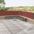 Copertină laterală retractabilă, 160 x 600 cm, maro GartenMobel Dekor