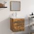 Set mobilier de baie, alb, lemn prelucrat GartenMobel Dekor