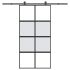 Ușă glisantă cu set de feronerie sticlă temperată și aluminiu GartenMobel Dekor