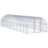 Volieră de păsări pentru exterior, 3x2x2 m, oțel galvanizat GartenMobel Dekor
