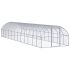 Volieră de păsări pentru exterior, 3x2x2 m, oțel galvanizat GartenMobel Dekor