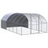 Coteț de găini pentru exterior, 3x8x2 m, oțel zincat GartenMobel Dekor