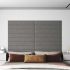Panouri de perete 12 buc. gri deschis 90x30 cm textil 3,24 m² GartenMobel Dekor