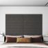 Panouri de perete 12 buc. gri deschis 90x15 cm textil 1,62 m² GartenMobel Dekor