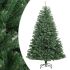 Brad de Crăciun artificial cu suport și balamale, verde, 120 cm GartenMobel Dekor