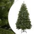 Brad de Crăciun artificial cu suport și balamale, verde, 270 cm GartenMobel Dekor
