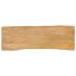 Blat masă cu margini naturale, 50x40x2,5 cm, lemn masiv mango GartenMobel Dekor