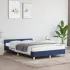Cadru de pat cu tăblie, maro închis, 120x190cm, material textil GartenMobel Dekor