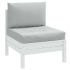 Perne de paleți, 2 buc., melanj bej, material textil GartenMobel Dekor