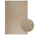 Covor ZIZUR aspect iută, Ø 90 cm, pentru interior și exterior GartenMobel Dekor