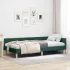 Cadru de pat colțar Altele cu headboard Negru 100 x 200 cm GartenMobel Dekor