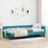 Cadru de pat colțar cu headboard Manual albastru 80 x 200 cm GartenMobel Dekor