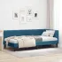 Cadru de pat colțar Altele cu headboard albastru 90 x 200 cm GartenMobel Dekor