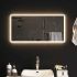 Oglindă de baie cu LED, 90x60 cm GartenMobel Dekor