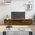 Dulap TV, negru, 150x36x30 cm, lemn prelucrat GartenMobel Dekor