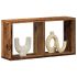 Dulap de perete, negru, 60x16x30 cm, lemn prelucrat GartenMobel Dekor