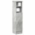 Dulap de baie cu suport role, stejar fumuriu, 20,5x22x90 cm GartenMobel Dekor