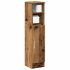 Dulap de baie cu suport role, stejar fumuriu, 20,5x22x90 cm GartenMobel Dekor
