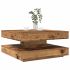 Măsuță cafea rotativă 360 grade, stejar sonoma 70x70x34,5 cm GartenMobel Dekor