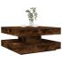 Măsuță cafea rotativă 360 grade, stejar sonoma 70x70x34,5 cm GartenMobel Dekor