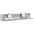 Rafturi de perete 2 buc., alb, 100x16,5x16,5 cm, lemn prelucrat GartenMobel Dekor