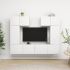 Set de dulapuri TV, 6 piese, stejar sonoma, lemn prelucrat GartenMobel Dekor