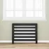 Capac pentru radiator Stejar Negru 104 x 20 x 82 cm GartenMobel Dekor
