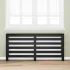 Capac pentru radiator Stejar Negru 175 x 20 x 82 cm GartenMobel Dekor