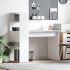 Birou cu raft cu depozitare Alb 113 x 54 x 120 cm Lemn compozit GartenMobel Dekor