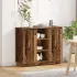 Bufet cu raft Stejar Artizanal 90 x 32 x 75 cm Lemn compozit GartenMobel Dekor