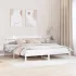 Cadru de pat cu headboard Maro 180 x 200 cm Lemn masiv de pin GartenMobel Dekor
