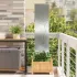 Panou Decorativ de Grădină Ruginit 32 x 140 cm GartenMobel Dekor