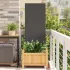 Panou Decorativ de Grădină Alb 50 x 140 cm Oțel laminat la rece GartenMobel Dekor