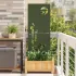 Ecran de intimitate pentru grădină Argintiu 50 x 140 cm GartenMobel Dekor