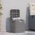 Ladă de depozitare pentru grădină, 90 L, gri deschis GartenMobel Dekor