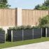 Strat înălțat de grădină antracit 320x40x45 cm oțel galvanizat GartenMobel Dekor